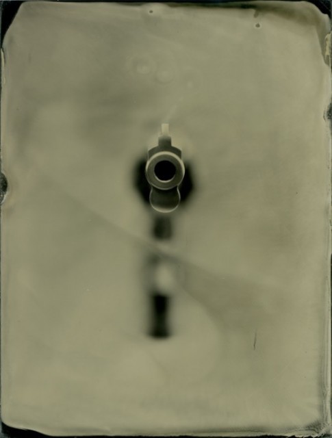 Muzzle - whole plate collodion on aluminum. 3rd place in MN State Fair 2011